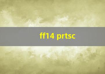 ff14 prtsc